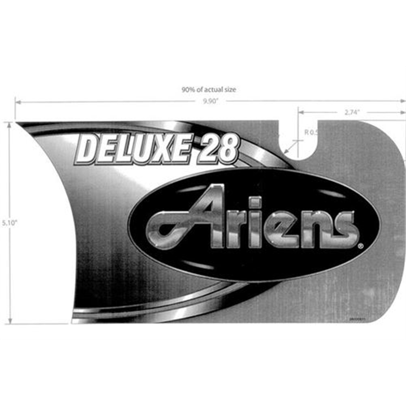 Ariens Sno-thro Decal, Front Dash - Deluxe 28
