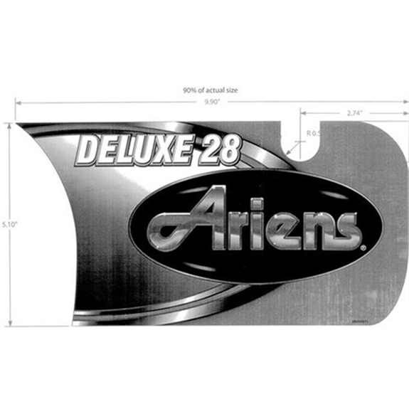 Ariens Sno-thro Decal, Front Dash - Deluxe 28