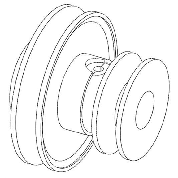 Ariens Walk-behind Mower Wmt,dbl Sp Ivp Pulley 17344k