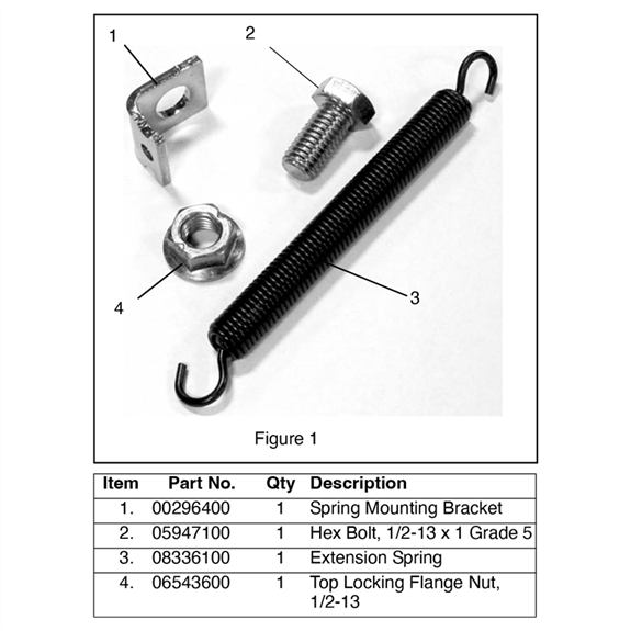 Kit, Iz Brake Return Spring