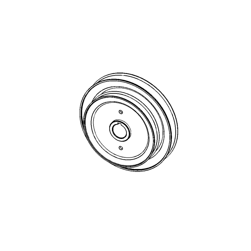 Pulley, Dbl-1"idx6.75"&5.25"od