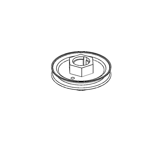 Wldmt,pulley-4.50odx1.127