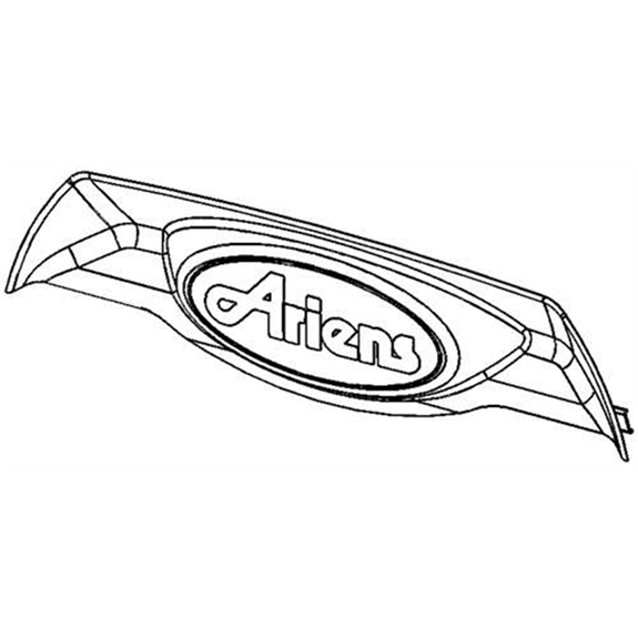 Ariens Sno-thro Bezel, Dash - Ariens Logo - Large