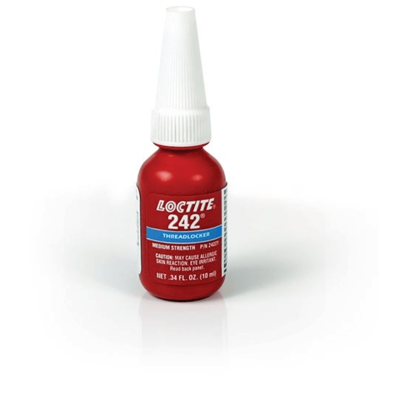 Loctite 242 Threadlocker - Medium Strength - 10 Ml