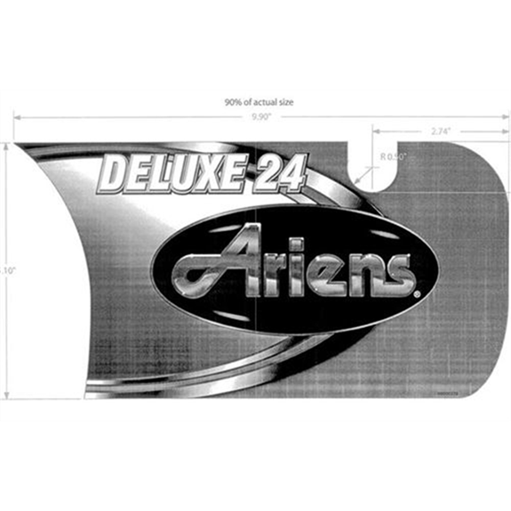 Ariens Sno-thro Decal, Front Dash - Deluxe 24