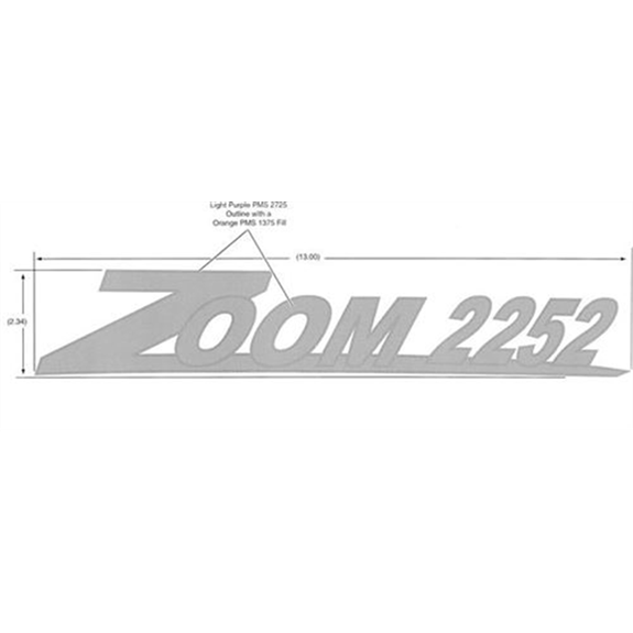 Ariens Lawn Mower Decal- 2252
