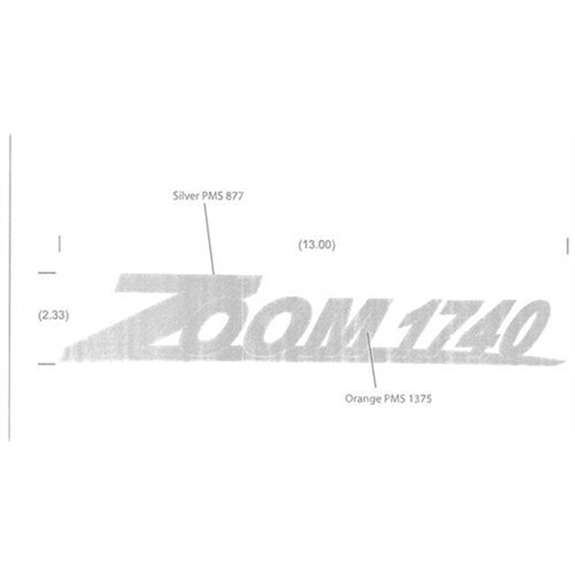 Ariens Lawn Mower Decal  1740