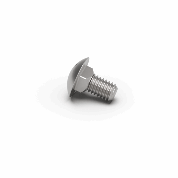 Round Head Square Neck Bolt.38-16x.75 G5 Zcc