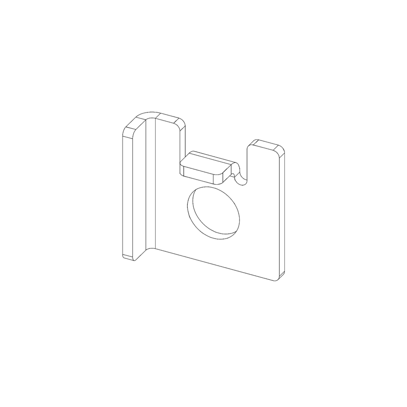 Ariens Sno-thro Bracket, Formed - Shift Fork