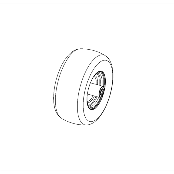 Asm, Whl/tire 15x6.00-6 Semi