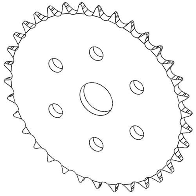 Ariens Walk-behind Vacuum Sprocket, Drive - 41 34t Flat