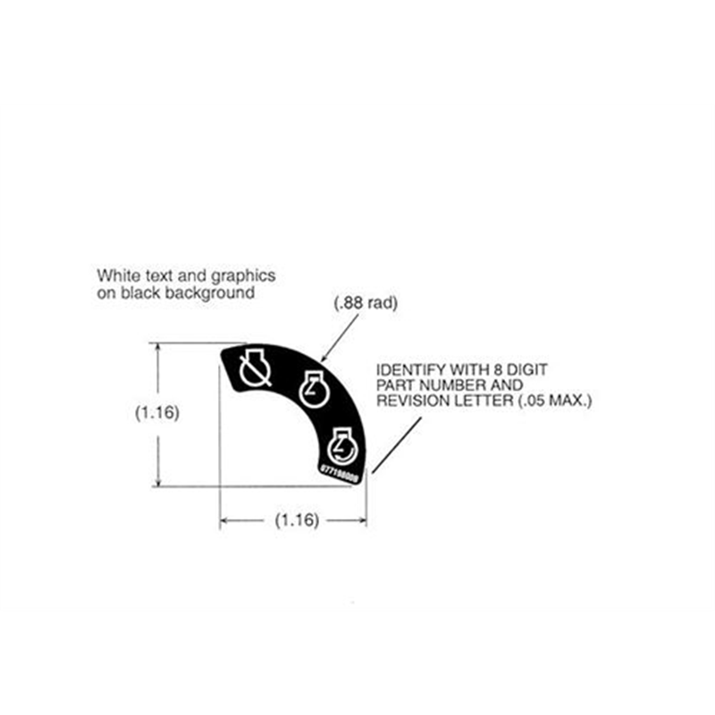 Ariens Sno-thro And Lawn Mower Decal-ignition