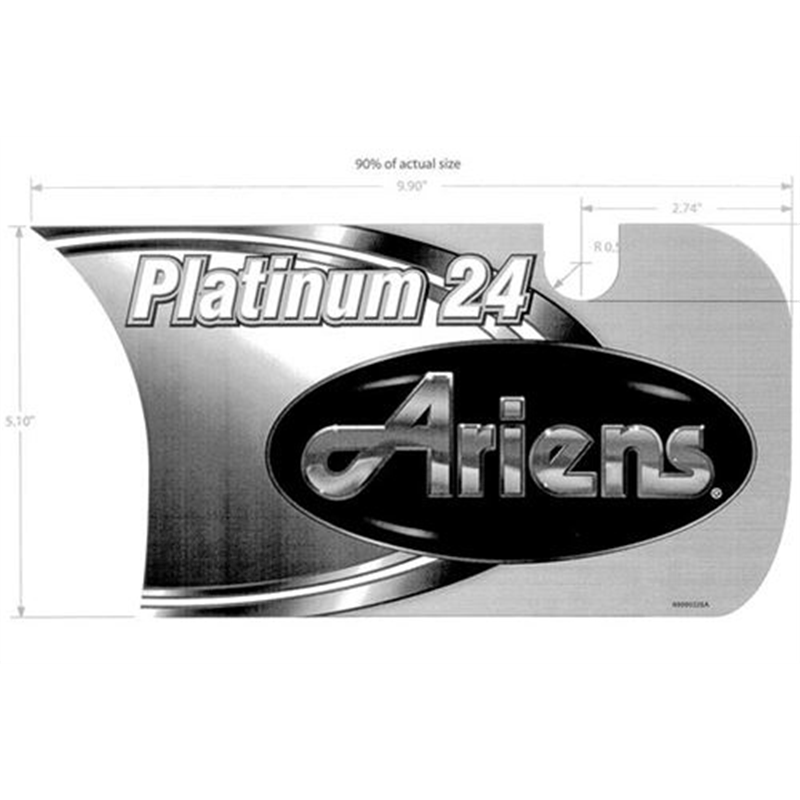Decal, St24 Deluxe Platinum