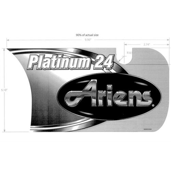 Decal, St24 Deluxe Platinum