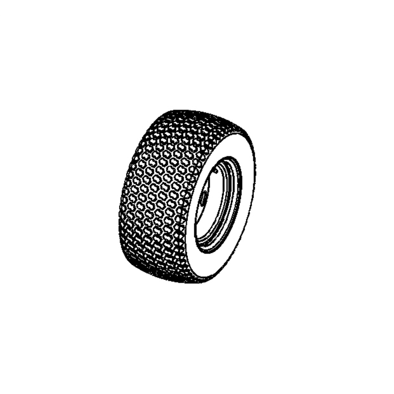 23x10.5-12 Rear Tire & Wheel Assembly – K500 Super Turf