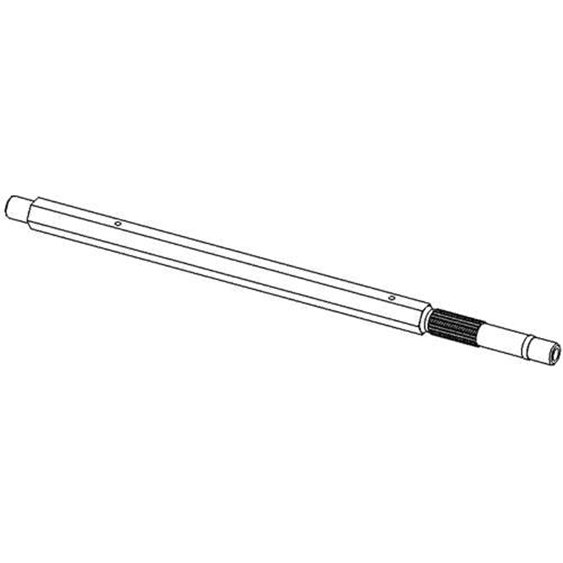 Ariens Sno-thro Shaft, Hex -with Spline Track
