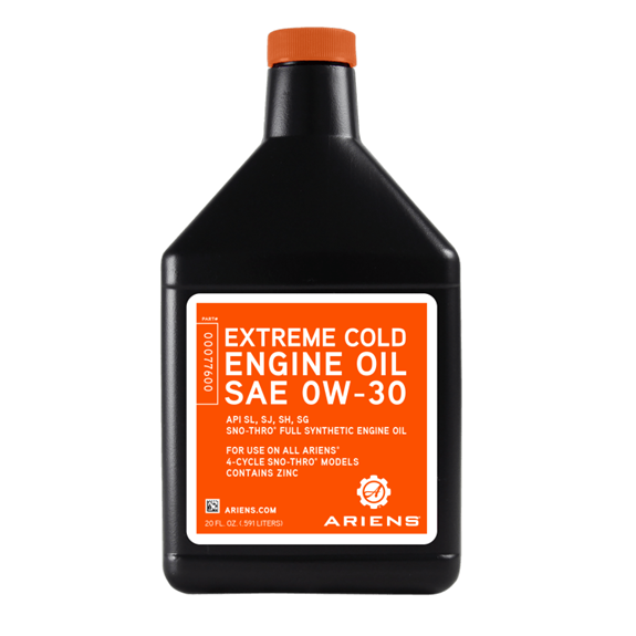 Ariens Full Synthetic 0W30 Extreme Cold Engine Oil 20 OZ