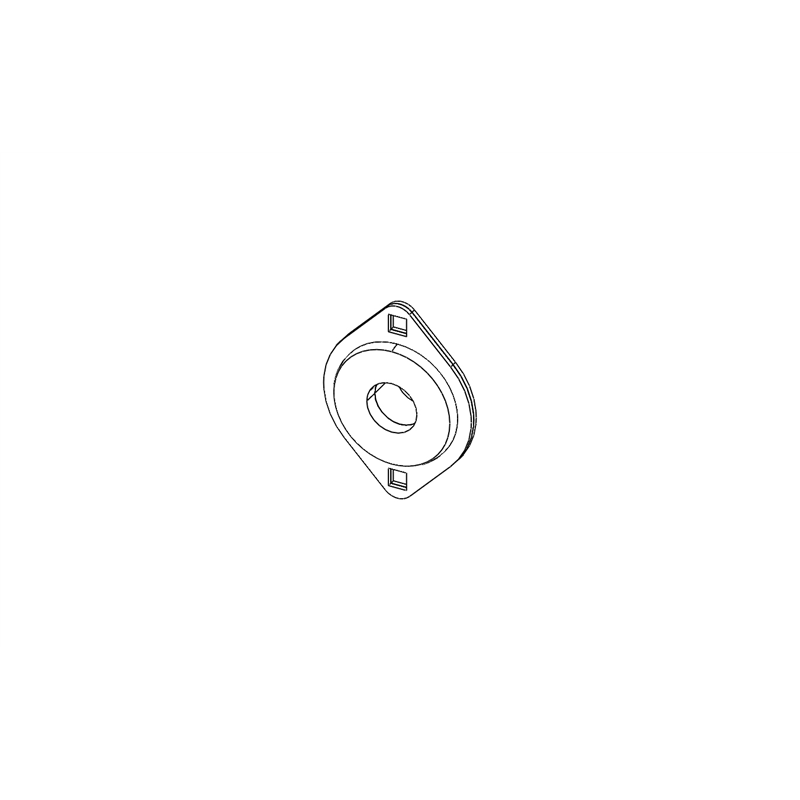 Ariens Sno-thro And Lawn Mower Bearing, 2 Bolt Flange 1-1/8 Id