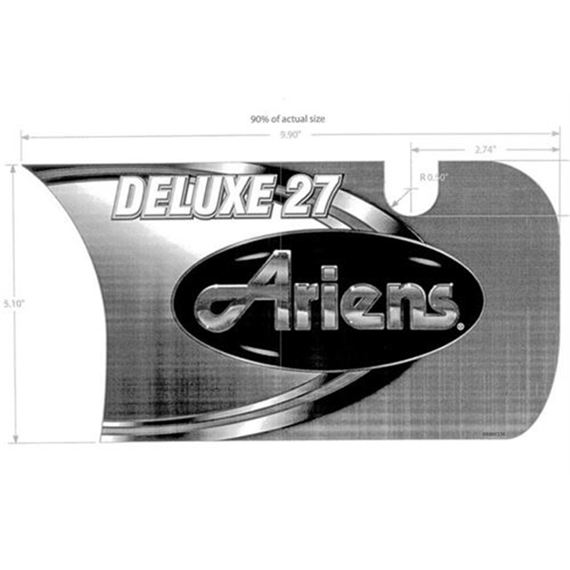 Ariens Sno-thro Decal, Front Dash - Deluxe 27