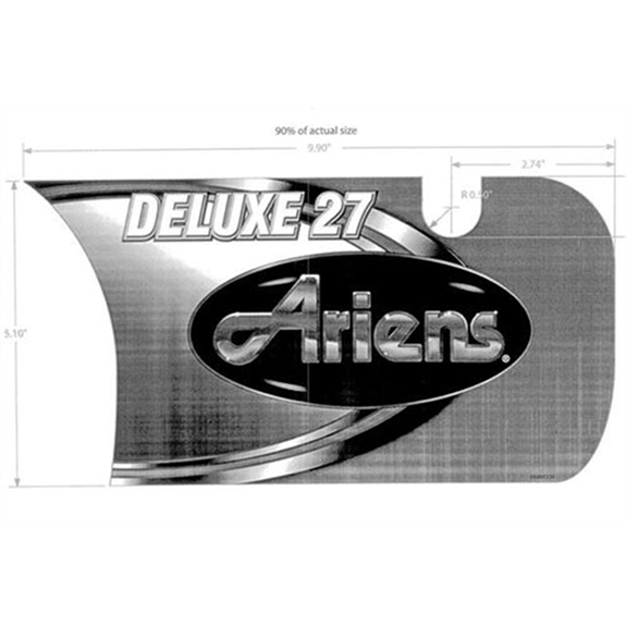 Ariens Sno-thro Decal, Front Dash - Deluxe 27