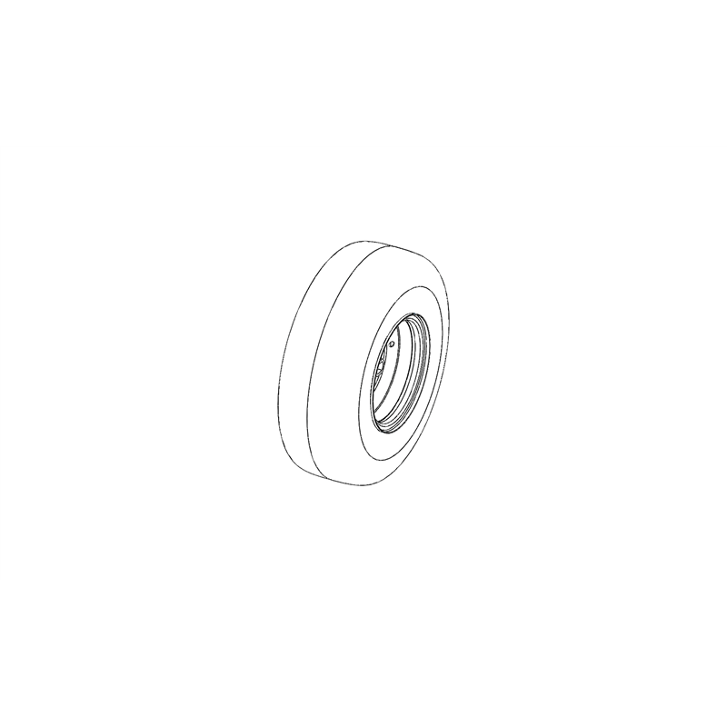 Tire-asm 18x6.5-8 4 Ply Dshaft