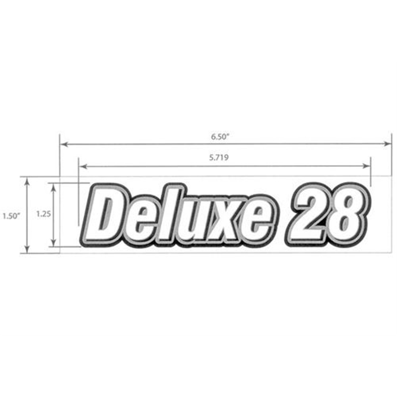 Ariens Sno-thro Decal, Deluxe 28 Sm Dash
