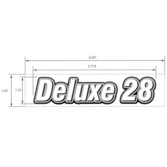Ariens Sno-thro Decal, Deluxe 28 Sm Dash