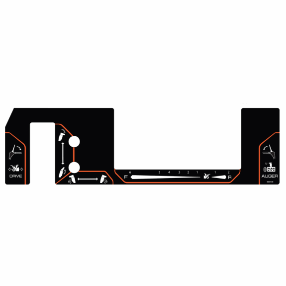 Decal,control-comp Remote