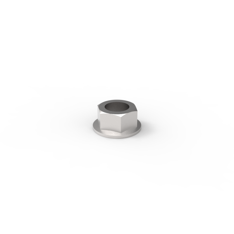 Center Locking Flange Nut .375-16 Gf Zcc