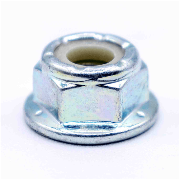 Nylon Flange Nut - .31-18 Gf Zcc