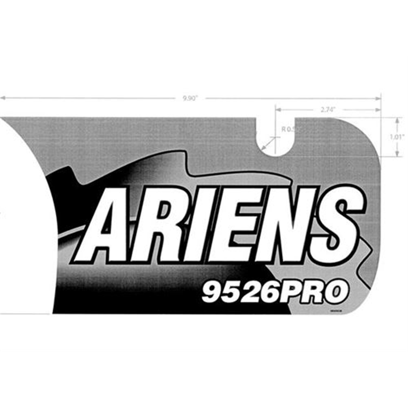 Ariens Sno-thro Decal, Front Dash - 9526dle