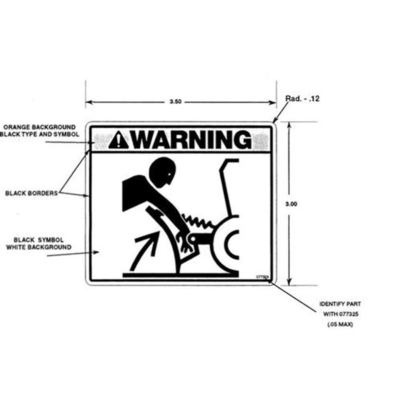Decal, Pinch Point
