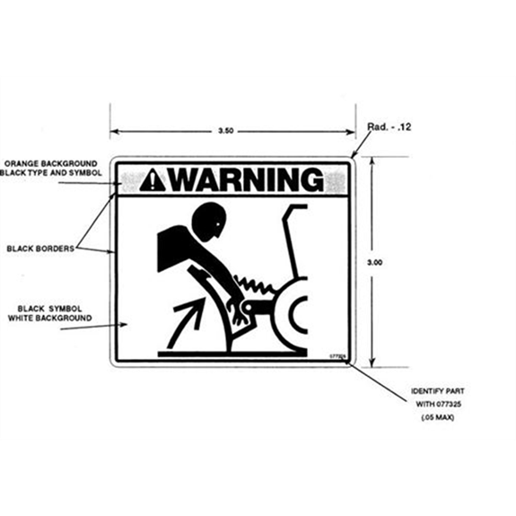 Decal, Pinch Point