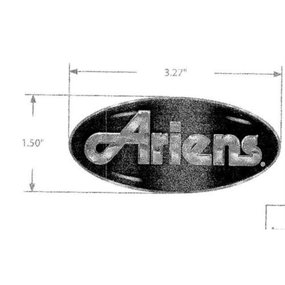 Ariens Lawn Mower Decal, Ariens Domed Jewel