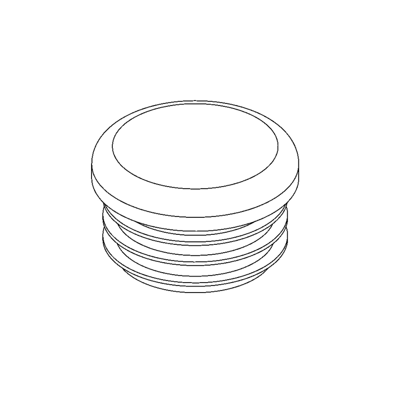 Plug, Cap 1-1/4-10-14