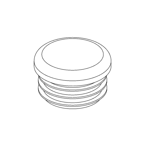 Plug, Cap 1-1/4-10-14